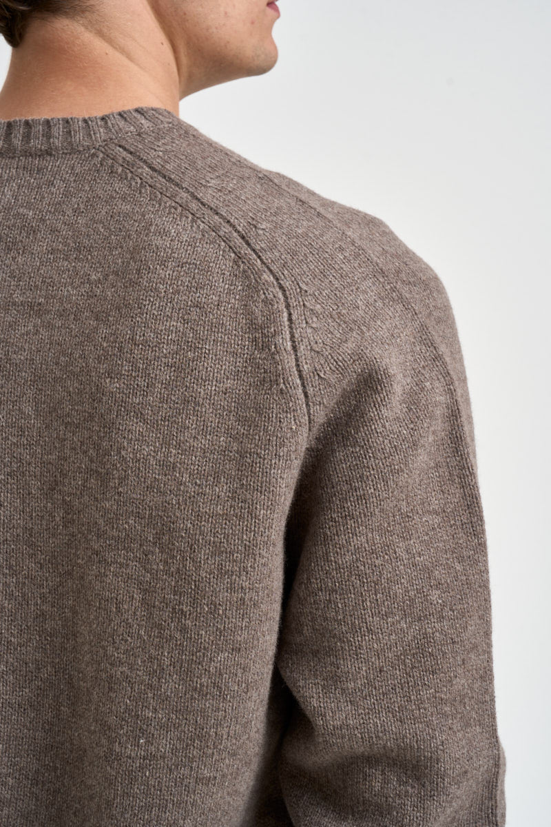 Maglione uomo girocollo tortora mèlange RADLEY 00020M MC2 SAINT BARTH 