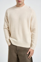 Maglione uomo girocollo panna RADLEY 00023M MC2 SAINT BARTH 