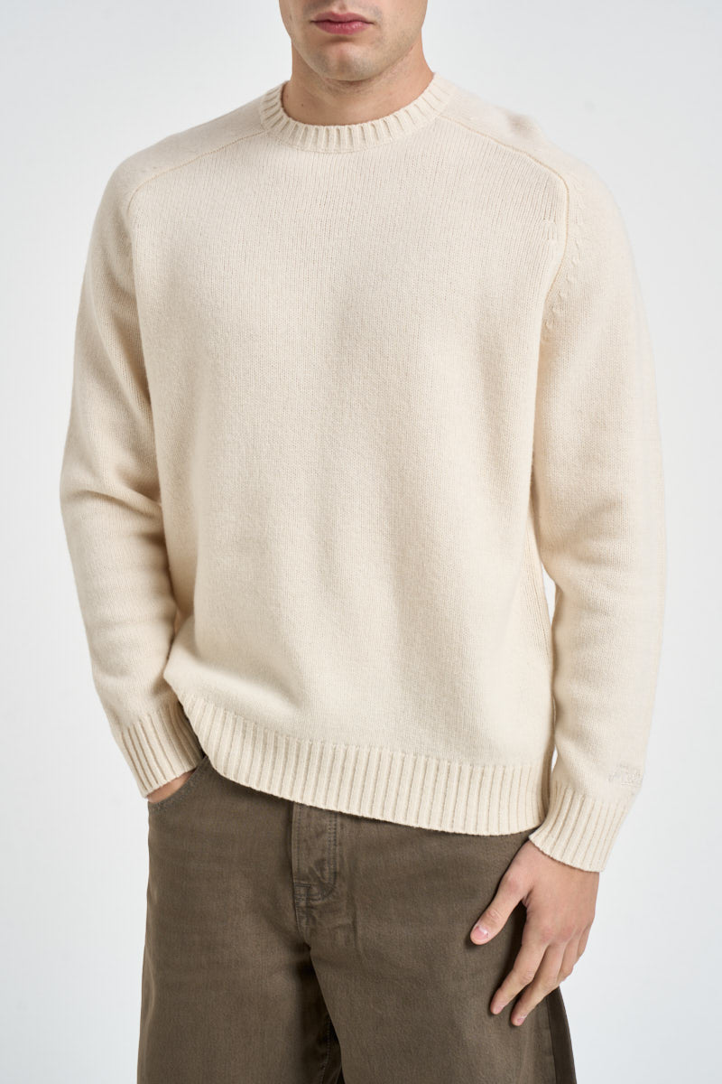 Maglione uomo girocollo panna RADLEY 00023M MC2 SAINT BARTH 