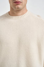 Maglione uomo girocollo panna RADLEY 00023M MC2 SAINT BARTH 