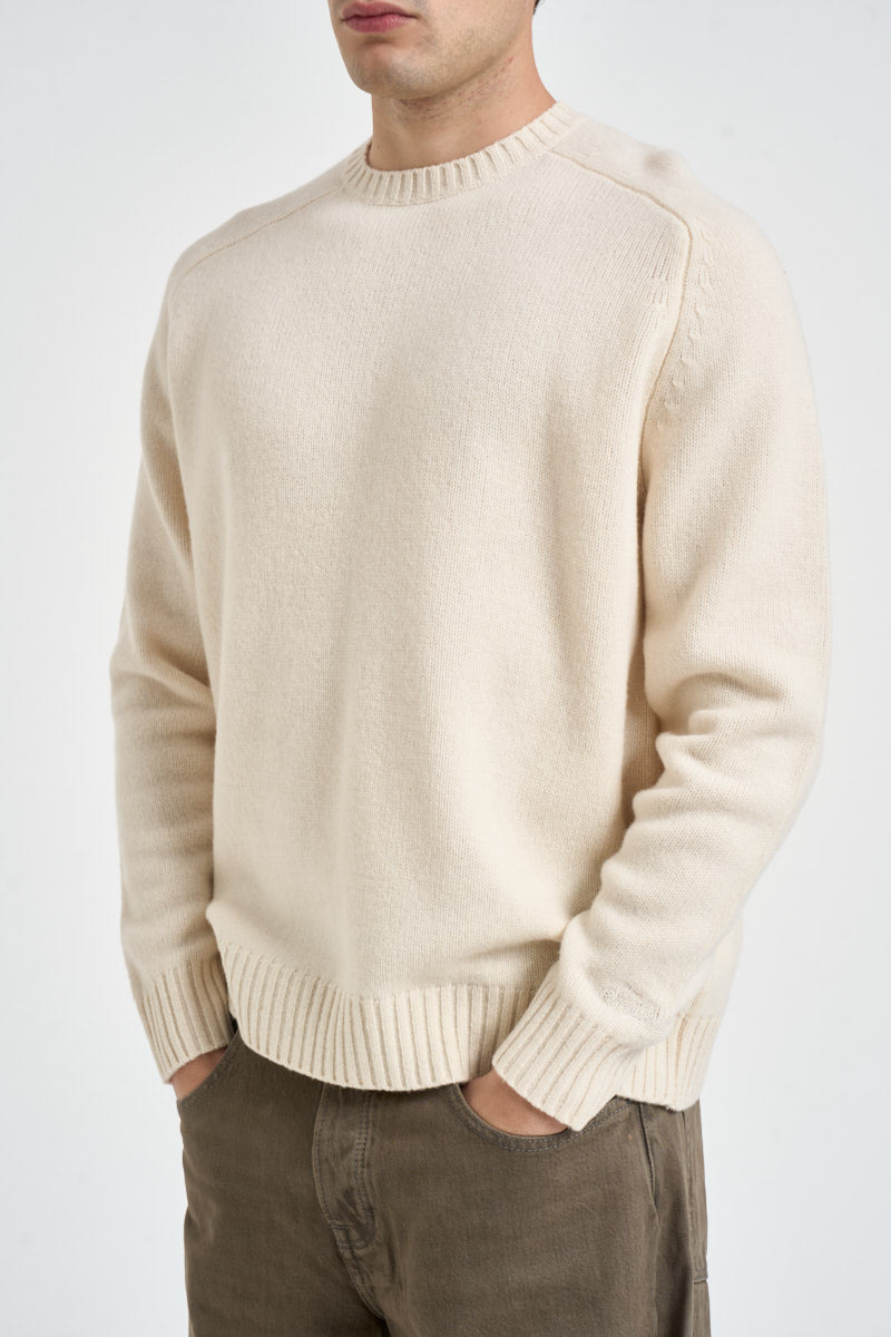 Maglione uomo girocollo panna RADLEY 00023M MC2 SAINT BARTH 