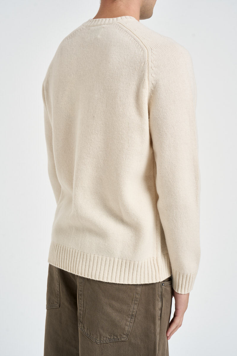 Maglione uomo girocollo panna RADLEY 00023M MC2 SAINT BARTH 