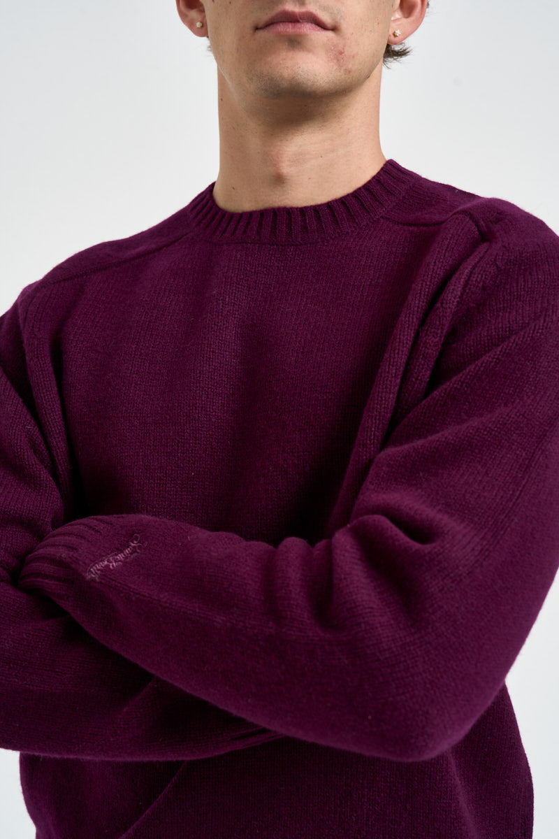 Maglione uomo girocollo melanzana RADLEY 00038M MC2 SAINT BARTH 