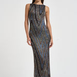 Abito donna lungo multicolor G3T BK01LYS91U7 MISSONI 