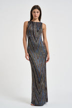 Abito donna lungo multicolor G3T BK01LYS91U7 MISSONI 