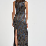 Abito donna lungo multicolor G3T BK01LYS91U7 MISSONI 