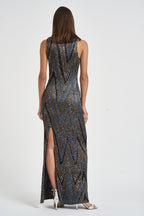 Abito donna lungo multicolor G3T BK01LYS91U7 MISSONI 