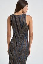 Abito donna lungo multicolor G3T BK01LYS91U7 MISSONI 