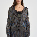Cardigan donna con bottoni multicolor M1G BK01LYS91U7 MISSONI 