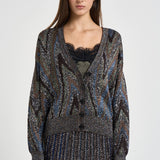 Cardigan donna con bottoni multicolor M1G BK01LYS91U7 MISSONI 