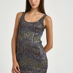 Abito donna mini con paillettes multicolor WG0X BC006GS91SZ MISSONI 
