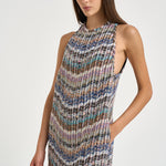 Abito corto donna multicolor WG1X BC006CSMSOS MISSONI 