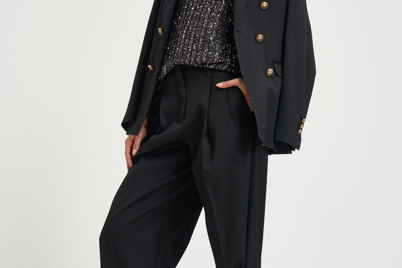 Top donna con paillettes grigio WK0B BK01JCSMSPD MISSONI 