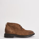Polacchine uomo in pelle marrone 52404 FANGO MOMA 