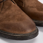 Polacchine uomo in pelle marrone 52404 FANGO MOMA 