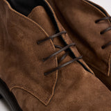 Polacchine uomo in pelle marrone 52404 FANGO MOMA 