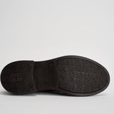 Scarpe uomo stringate in suede moro 52617A JAVA MOMA 