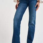 Jeans donna gamba dritta blu medio 10005 1156HCM MOTHER 