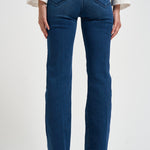 Jeans donna gamba dritta blu medio 10005 1156HCM MOTHER 