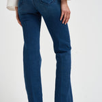 Jeans donna gamba dritta blu medio 10005 1156HCM MOTHER 