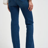 Jeans donna gamba dritta blu medio 10005 1156HCM MOTHER 