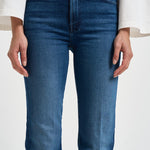 Jeans donna gamba dritta blu medio 10005 1156HCM MOTHER 