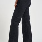 Jeans donna gamba dritta nero slavato 13088 515RGW MOTHER 