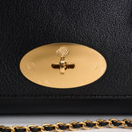 Borsa donna Medium Lily nera HH0023 A100BLACK MULBERRY 