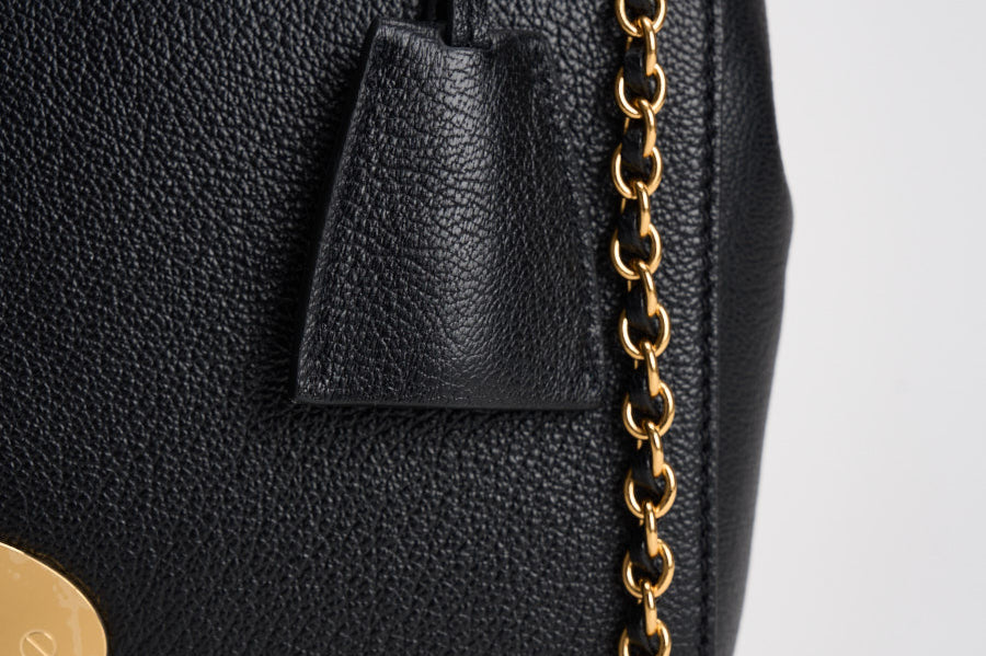 Borsa donna Medium Lily nera HH0023 A100BLACK MULBERRY 