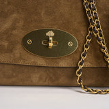 Borsa donna Lily in suede sabbia HH9878 P705SALCOMBESAND MULBERRY 