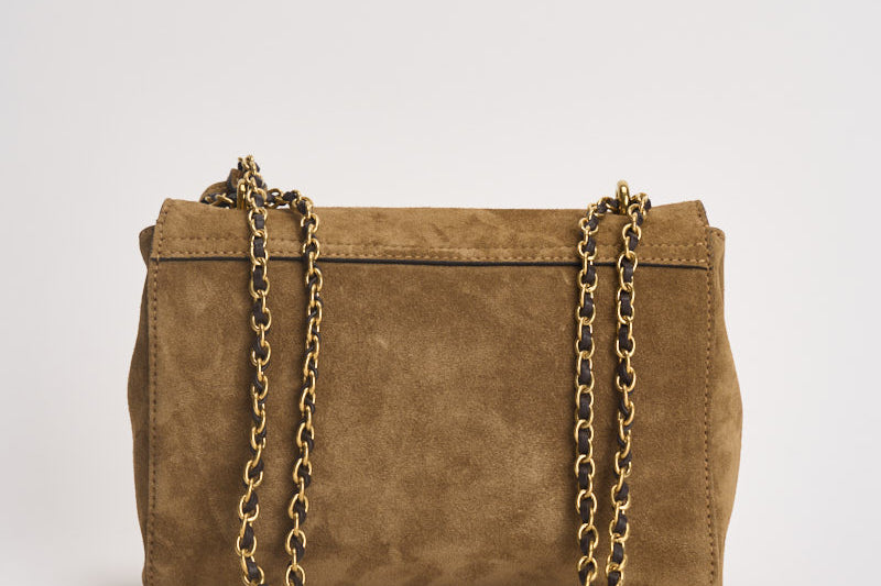 Borsa donna Lily in suede sabbia HH9878 P705SALCOMBESAND MULBERRY 