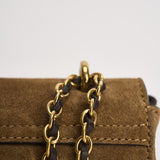 Borsa donna Lily in suede sabbia HH9878 P705SALCOMBESAND MULBERRY 