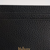 Portacarte Credit Card Slip nero RL4644 A100BLACK MULBERRY 