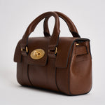 Borsa donna Mini Bayswater  marrone RL8930 G110OAK MULBERRY 