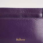 Portacarte donna Credit Card Slip High Shine viola RL9091 V185AMETHYST MULBERRY 