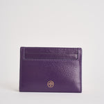 Portacarte donna Credit Card Slip High Shine viola RL9091 V185AMETHYST MULBERRY 