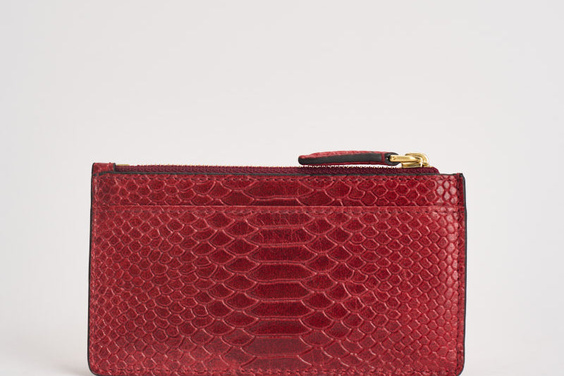 Portacarte donna Continental Long Zipped rosso RL9092 K569APPLERED MULBERRY 