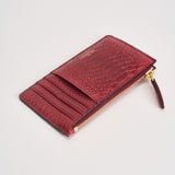 Portacarte donna Continental Long Zipped rosso RL9092 K569APPLERED MULBERRY 