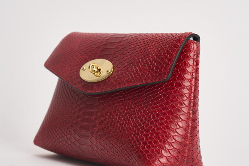 Pochette donna Darley Cosmetic Pouch rossa RL9116 K569APPLERED MULBERRY 