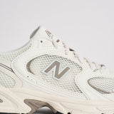 Sneakers donna 530 bianche e tortora U530 CSB NEW BALANCE 