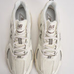 Sneakers donna 530 bianche e tortora U530 CSB NEW BALANCE 