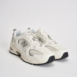 Sneakers uomo 530 bianche e tortora U530. CSB NEW BALANCE 