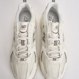 Sneakers uomo 530 bianche e tortora U530. CSB NEW BALANCE 
