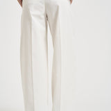 Pantaloni donna Nancy gamba larga bianco NANCY232 BURRO NINE IN THE MORNING 