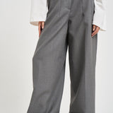Pantaloni donna zina sartoriali grigi ZIN07 S69IRON NINE IN THE MORNING 