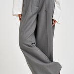 Pantaloni donna zina sartoriali grigi ZIN07 S69IRON NINE IN THE MORNING 