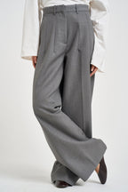 Pantaloni donna zina sartoriali grigi ZIN07 S69IRON NINE IN THE MORNING 