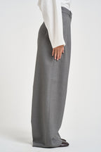 Pantaloni donna zina sartoriali grigi ZIN07 S69IRON NINE IN THE MORNING 