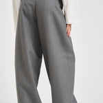 Pantaloni donna zina sartoriali grigi ZIN07 S69IRON NINE IN THE MORNING 