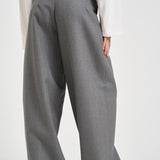 Pantaloni donna zina sartoriali grigi ZIN07 S69IRON NINE IN THE MORNING 